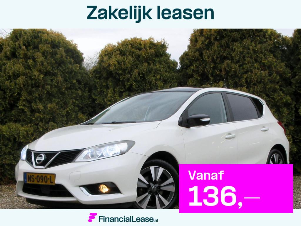 Nissan Pulsar 1.2 DIG-T N-Vision*Navi*Camera*Trekhaak*, Voorwielaandrijving, Gebruikt, 4 cilinders, 1165 kg