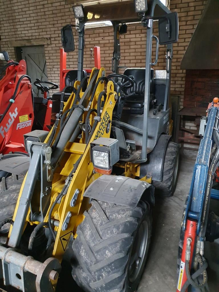 Wacker neuson wl20 shovel, Ophalen