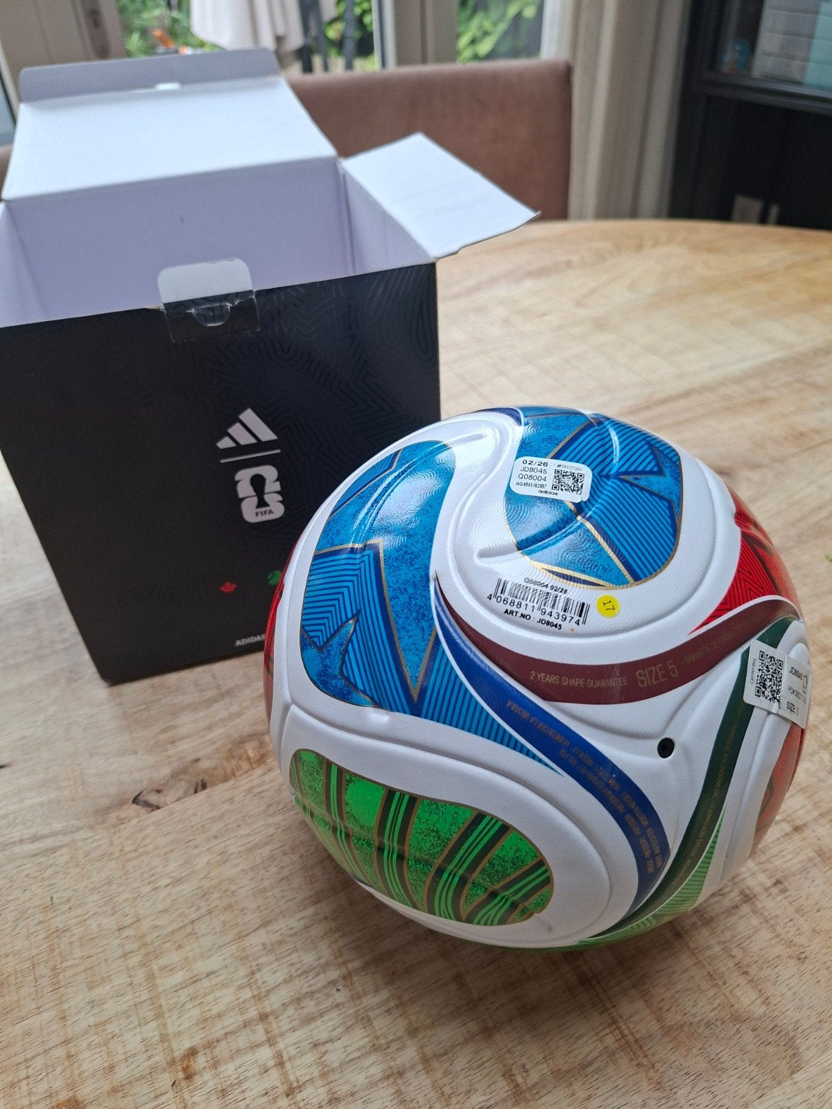 Trionda League FIFA WK 2026 Voetbal Maat 5 Nieuw in Doos, Ophalen, Nieuw, Bal