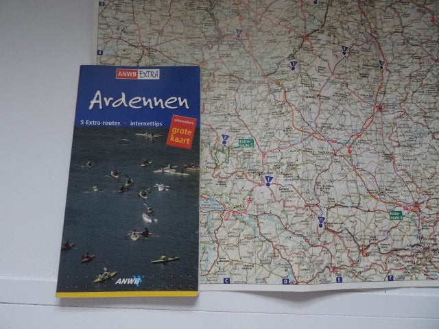 Ardennen ; anwb extra reisgids , met de wegenkaart, Europa, Ophalen of Verzenden, Zo goed als nieuw, Reisgids of -boek
