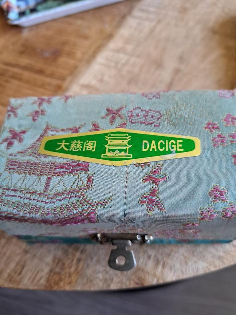 Chinese Baoding ballen in sierlijk doosje - Yin Yang, Ophalen