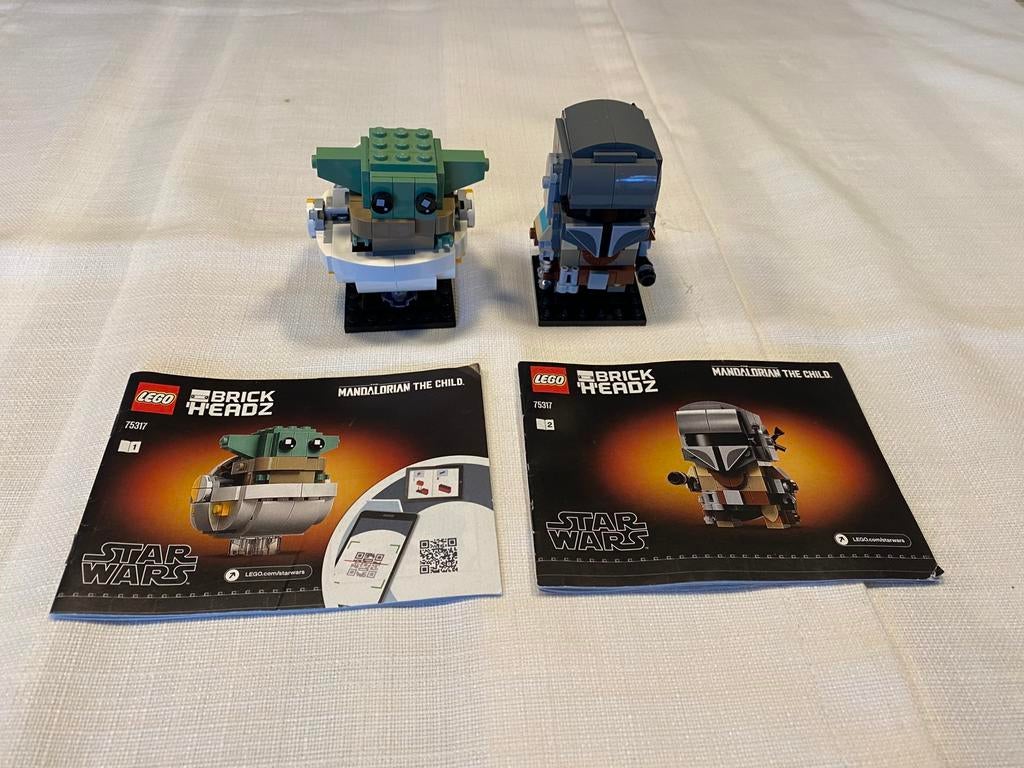Lego 75317 The Mandalorian & The Child, Ophalen of Verzenden, Gebruikt, Complete set, Lego
