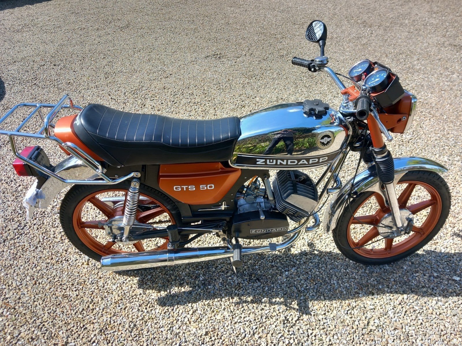 Te koop Zundapp GTS 50  70cc, Ophalen of Verzenden