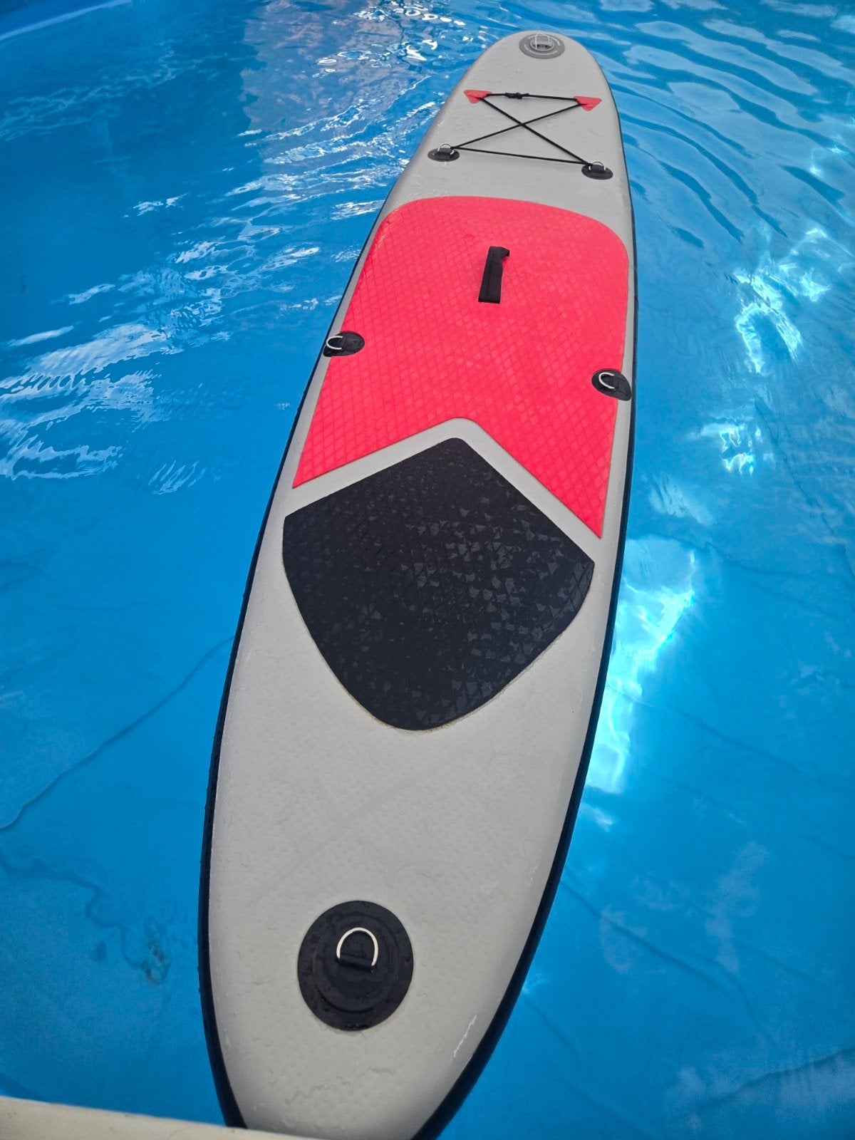Opblaasbaar SUP-board met pomp en accessoires, Watersport en Boten, Ophalen, Zo goed als nieuw, SUP-boards