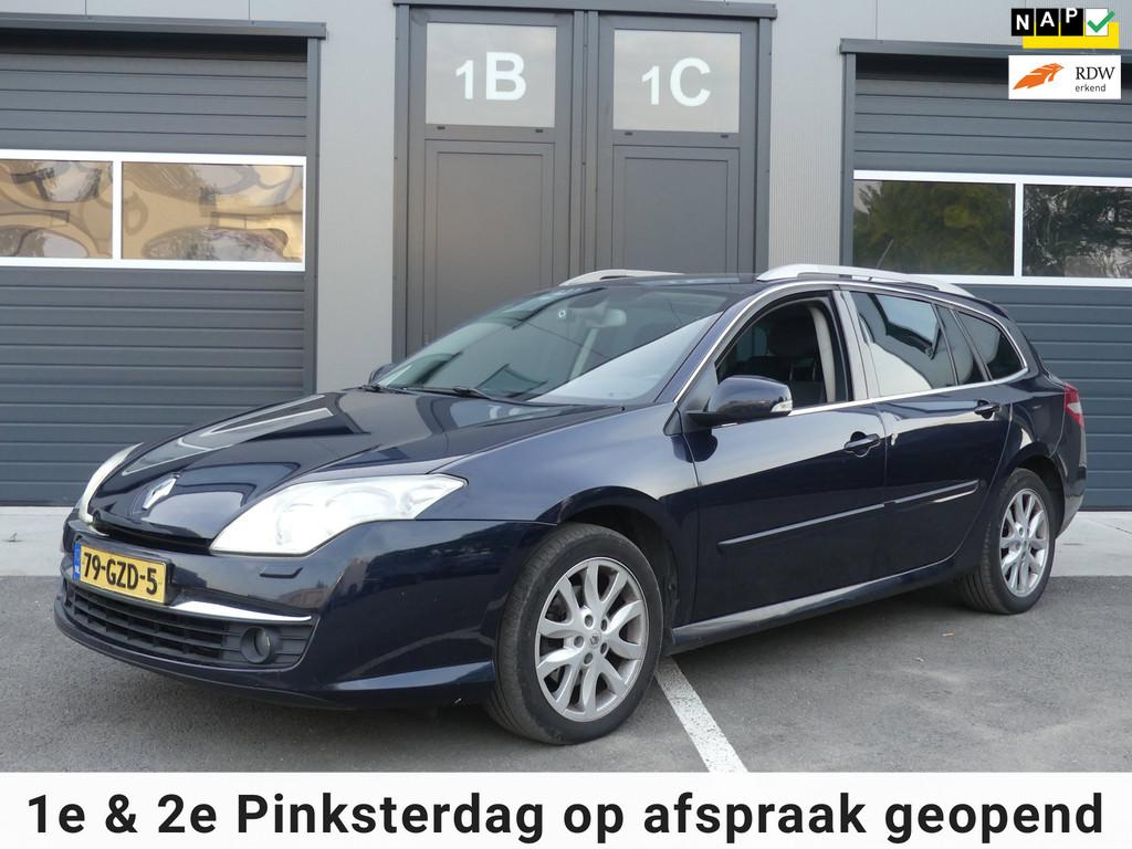 Renault Laguna Estate 2.0 16V Dynamque Nieuw Model ECC Navig, Auto's, Laguna, Gebruikt, Zwart, 4 cilinders