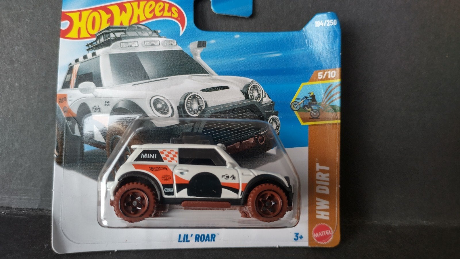 Mini Cooper Rally Raid Lil Roar 1:64 Hotwheels Pol, Auto, Verzenden, ., Nieuw