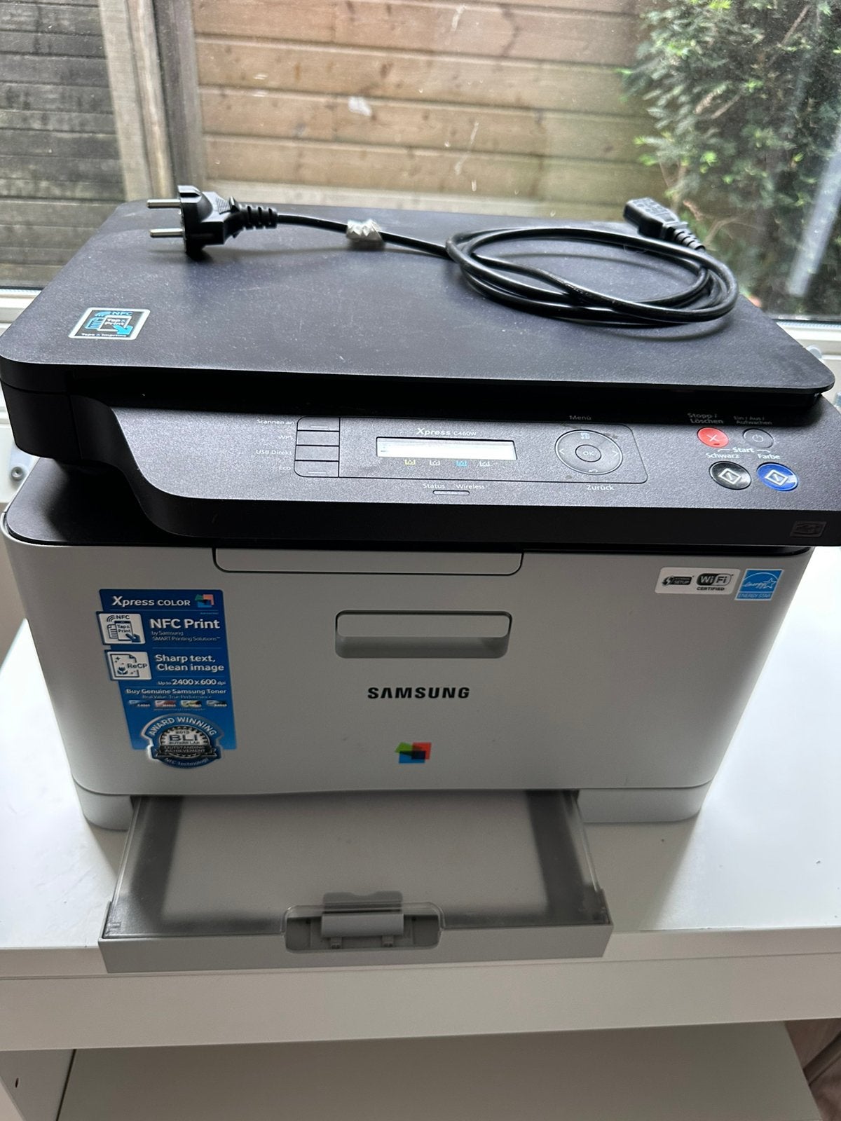 Samsung printer, Ophalen, Gebruikt