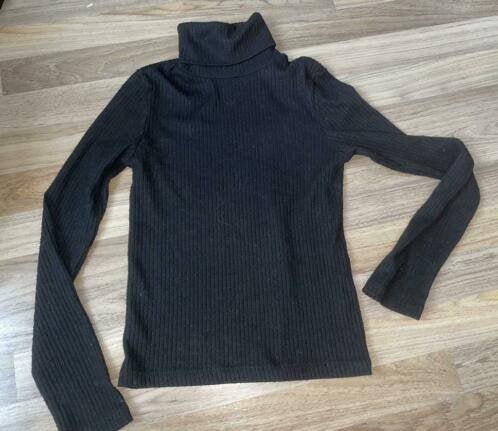 Jennyfer xs zwart zwarte coltrui trui, Verzenden, Zwart, Jennifer, Maat 34 (XS) of kleiner