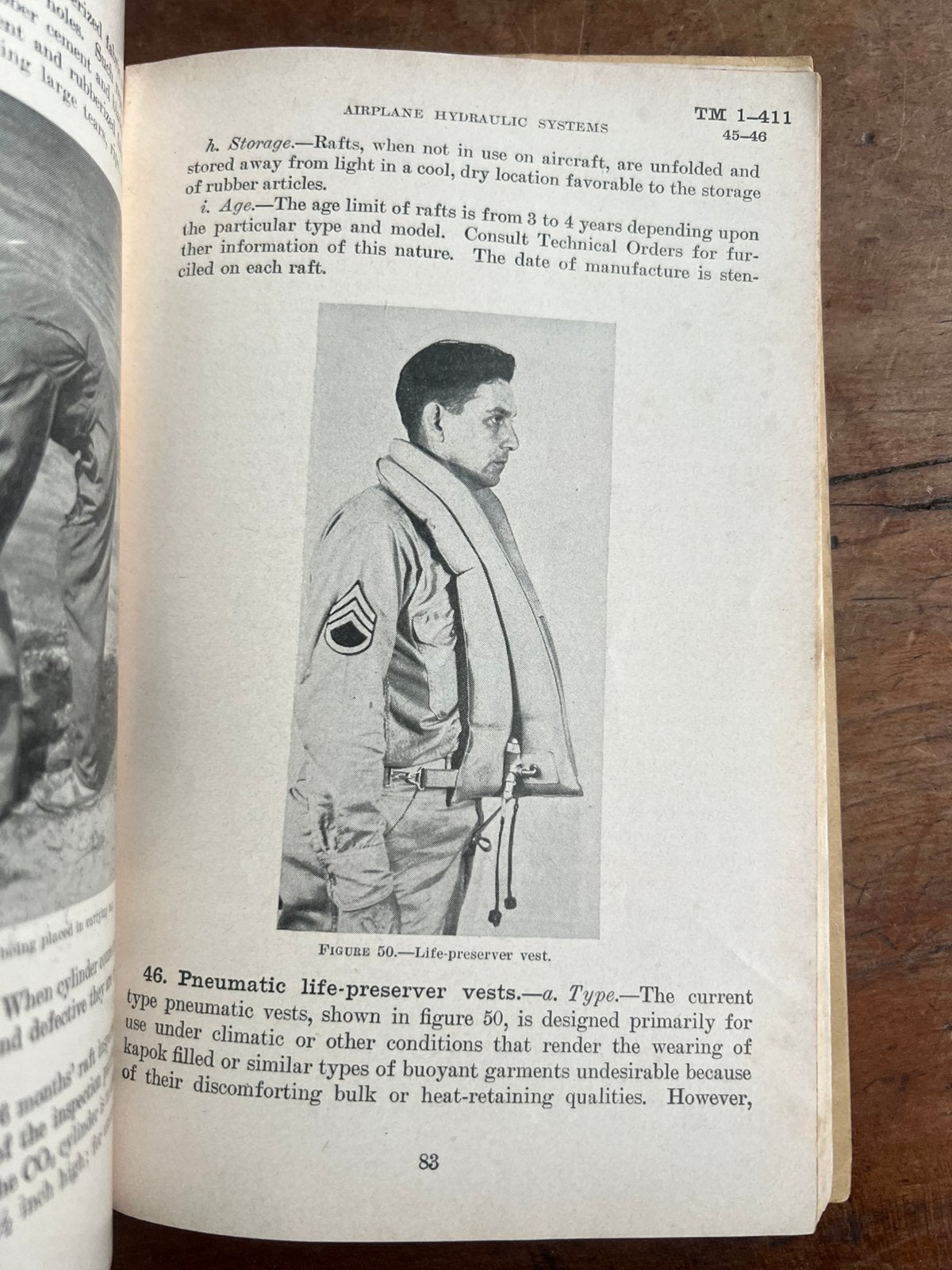 WO2 Amerikaans USAAF dinghy lifepreserver voorschrift piloot, Amerika, Verzenden, Boek of Tijdschrift