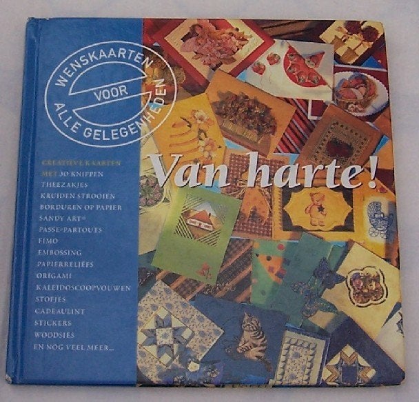 3x Wenskaarten - Complete & Kerst & Van harte! - hc, Boeken, Marianne Perlot & Stella Ruhe, Ophalen of Verzenden, Zo goed als nieuw