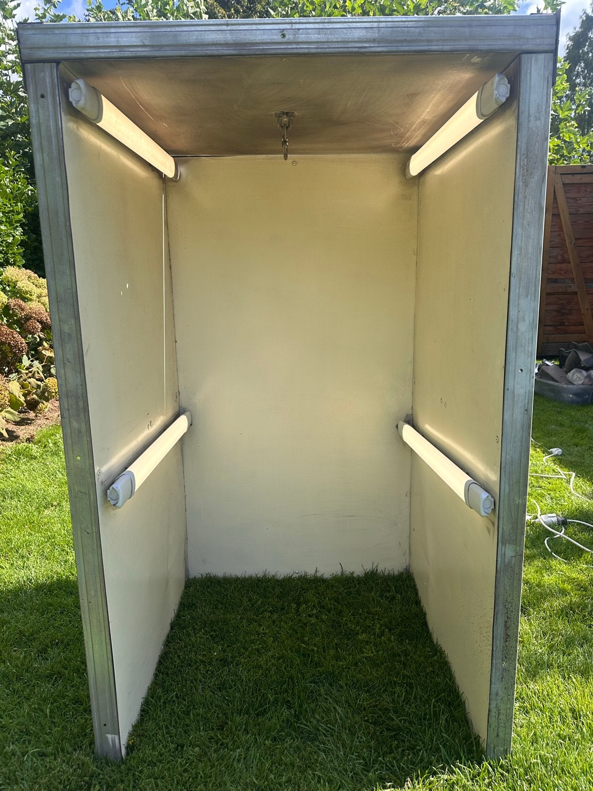 Spuitcabine voor poedercoaten en verf met verlichting, Ophalen of Verzenden