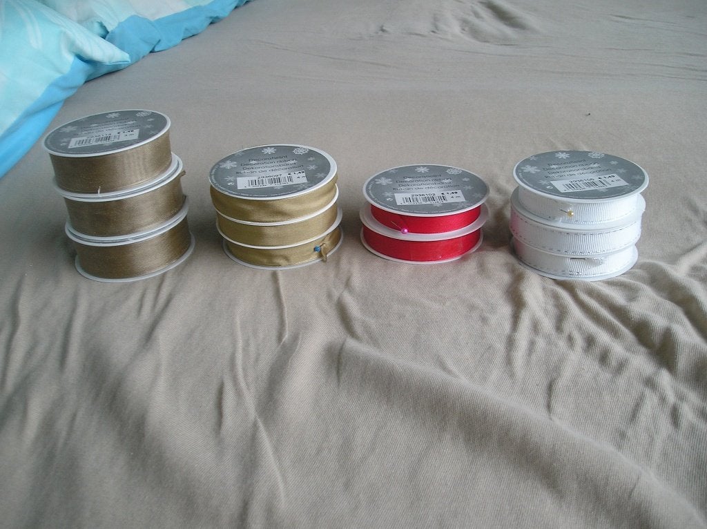 11 rollen decoratielint, Overige typen, Ophalen of Verzenden, Zo goed als nieuw, Overige materialen