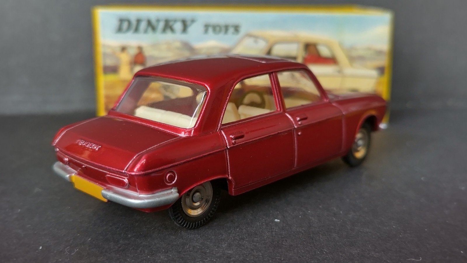 Peugeot 204 1:43 Dinky Toys Atlas Pol, Auto, Verzenden, Nieuw, M