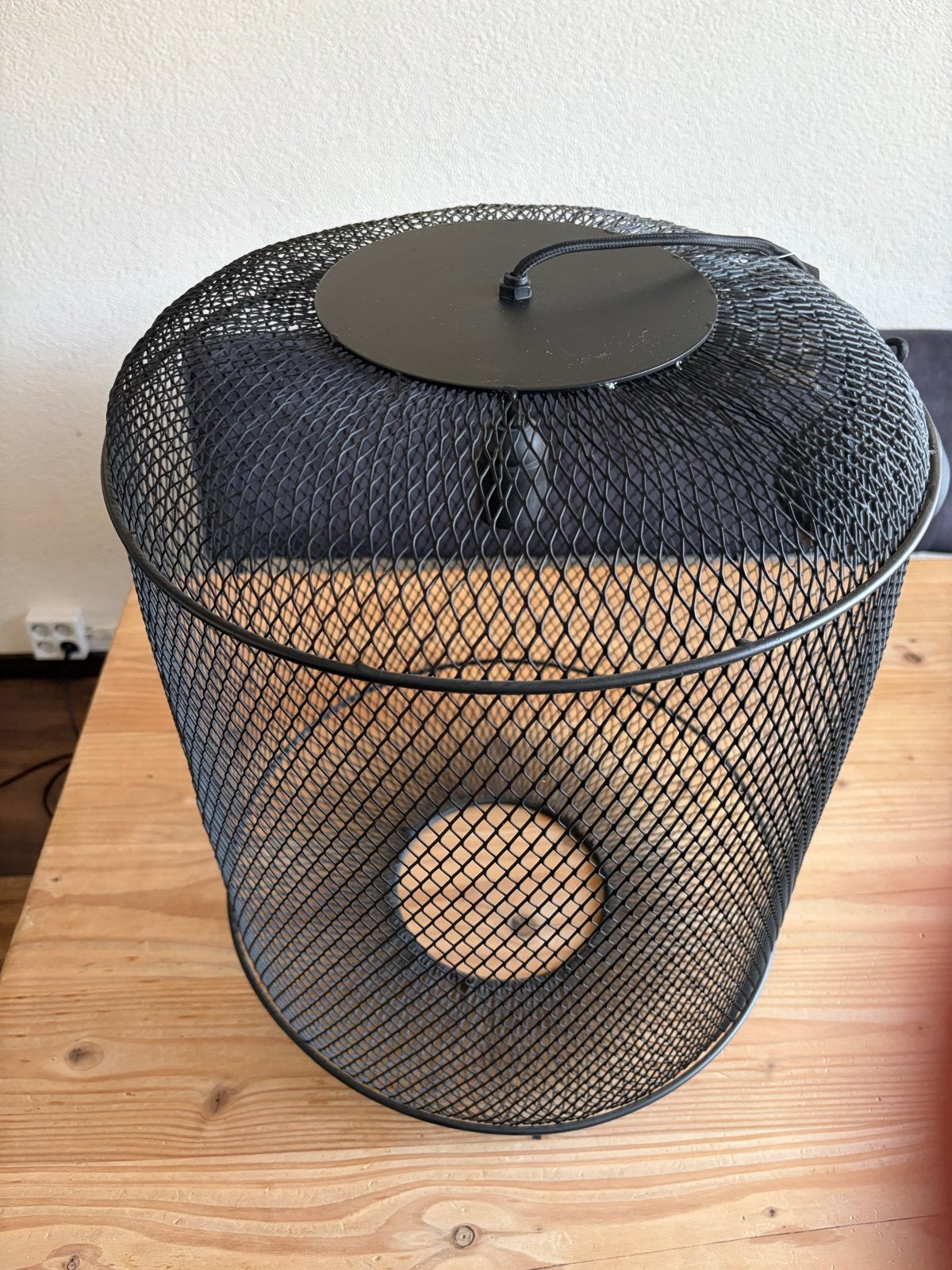 By Boo Hikari lamp large - Zwarte draadlamp, Ophalen, Nieuw, Metaal, E27 (groot)