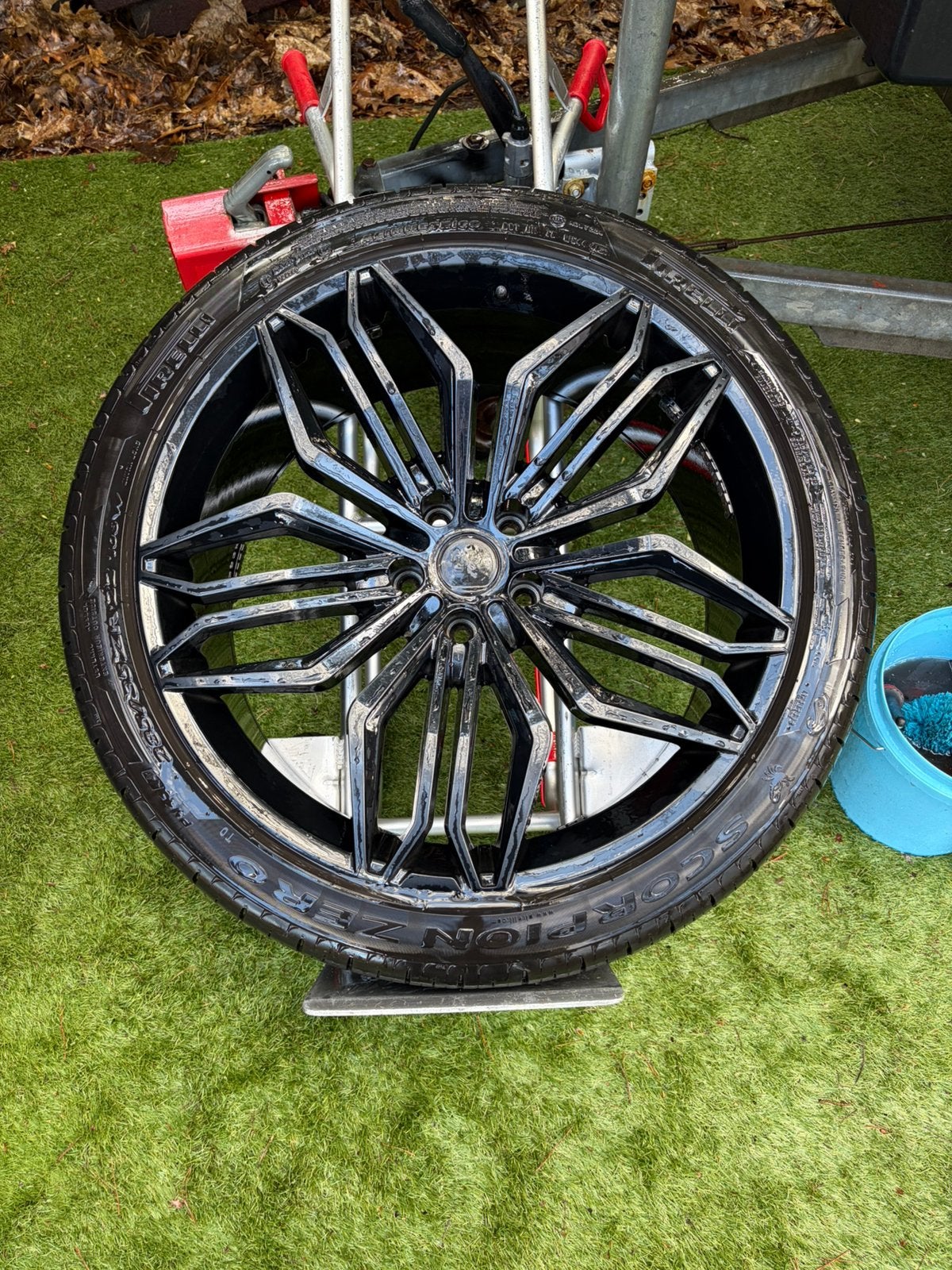 22inch velgen + nieuwe banden (285/35/22), Ophalen
