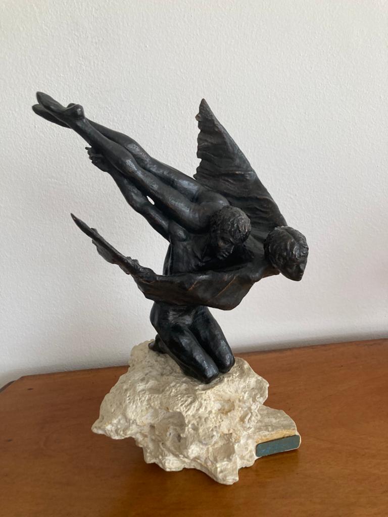 Sculptuur: El Vuelo (De Vlucht) - Josep Bofill Moliné, Overige onderwerpen, Ophalen of Verzenden, Brons, Beeld