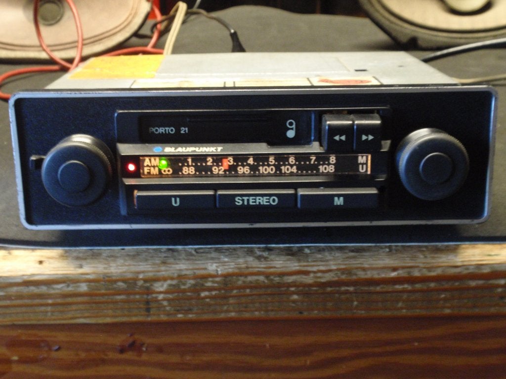autoradiocassettespeler vintage Blaupunkt, Auto diversen, Ophalen of Verzenden, Gebruikt
