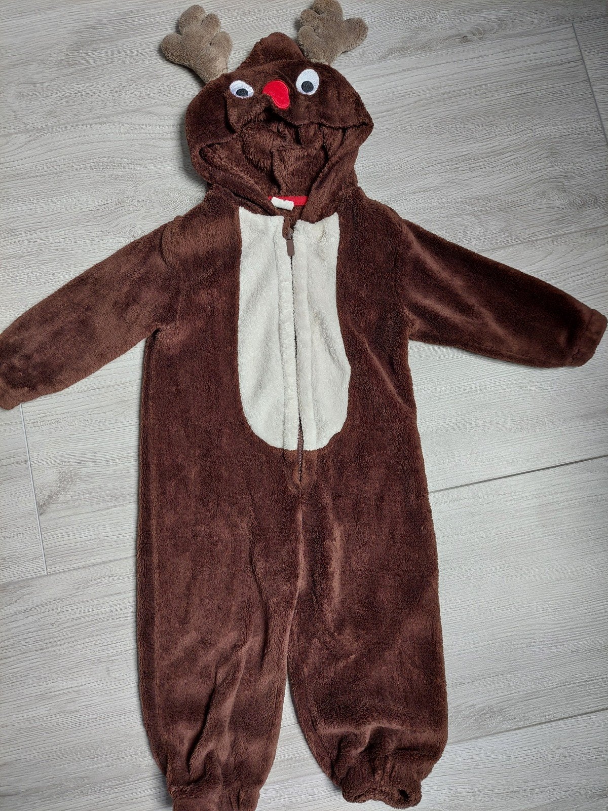 Onesie maat 74/80 jongen unisex rudolph kerst berenpak, Ophalen of Verzenden, Zo goed als nieuw, Jongetje, Pakje