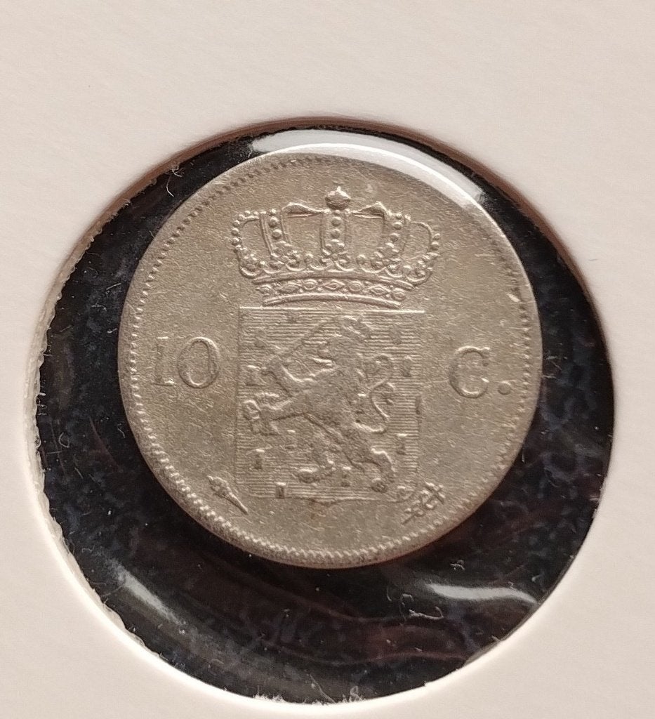 Mooi dubbeltje (10 cent) 1827 U (Utrecht) - Willem I, Verzenden, Zilver, 10 cent, Koning Willem I