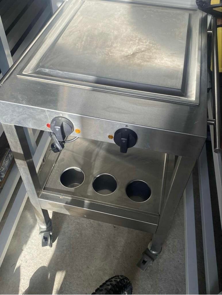 Mobiele elektrische Teppan Yaki plaat, Ophalen, Gebruikt, Grill, Vrijstaand