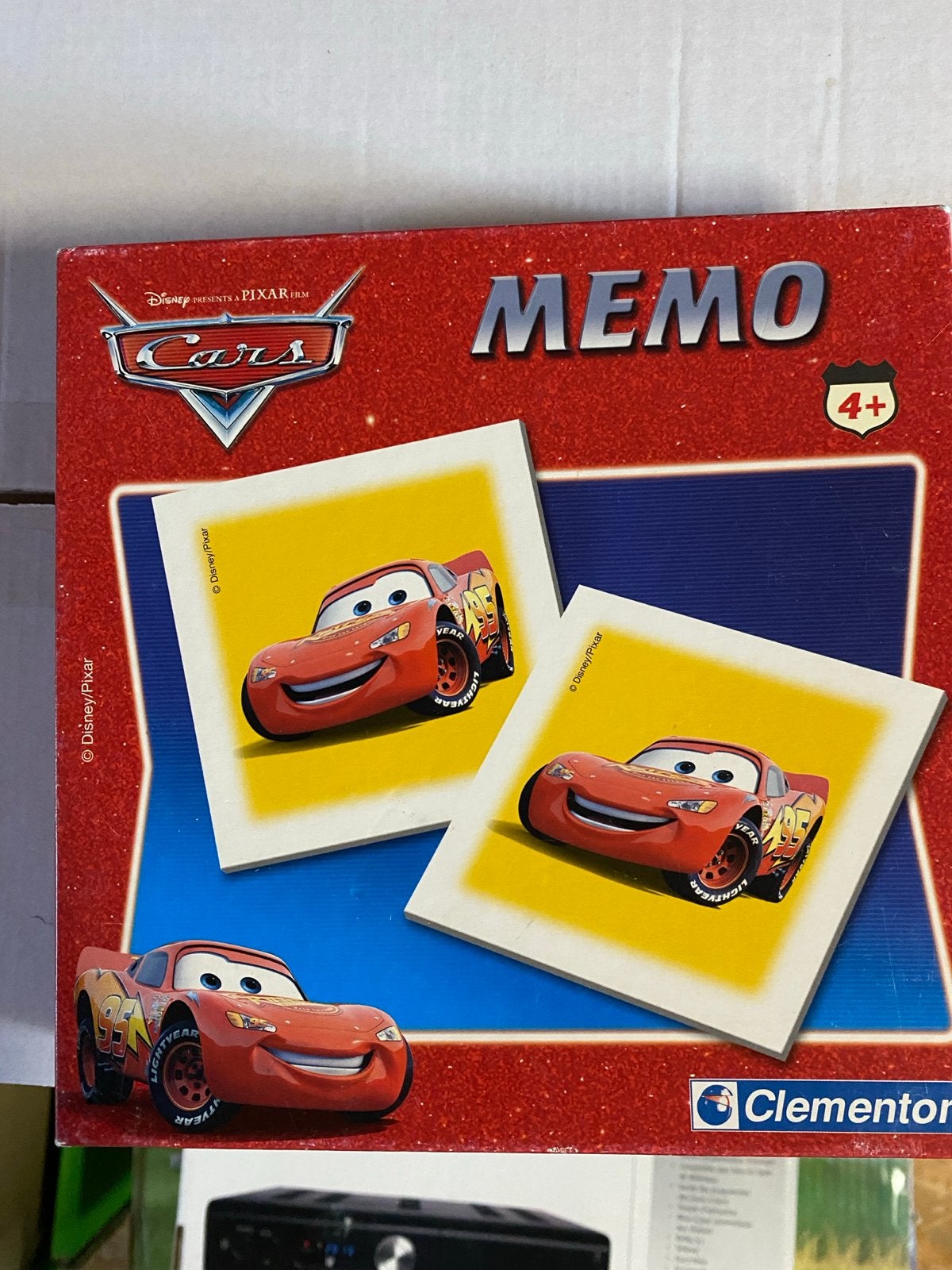 Cars Memo Spel - Disney Pixar Memory Game, Ophalen of Verzenden, Gebruikt, 4 tot 6 jaar
