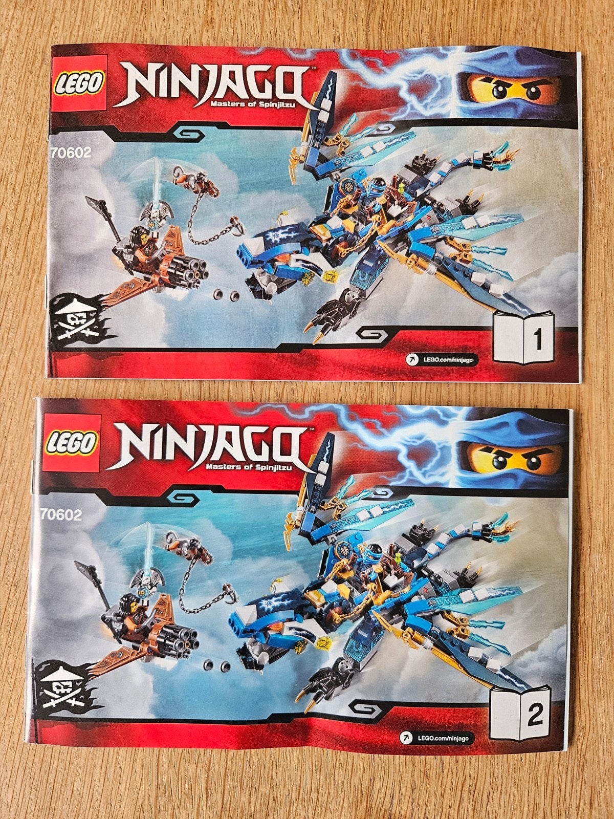 Lego Ninjago 70602 Jay's Elemental dragon, nieuw zonder doos, Kinderen en Baby's, Speelgoed | Duplo en Lego, Ophalen of Verzenden