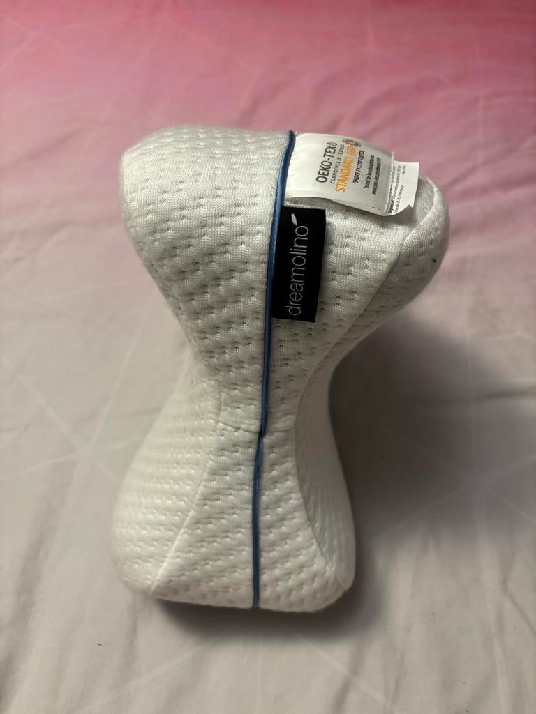 Dreamolino Kniekussen - Ergonomisch en Comfortabel, Ophalen of Verzenden, Zo goed als nieuw, Wit, Hartvormig