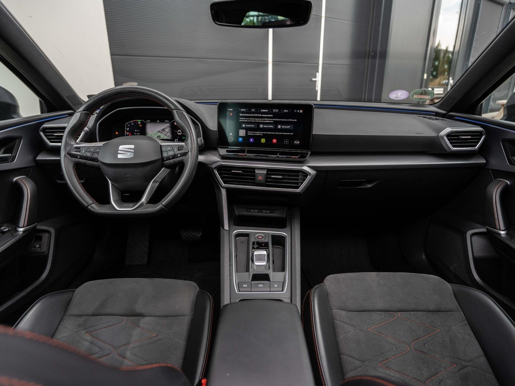 Seat Leon 1.4 TSI eHybrid PHEV FR Memory|Stuurverw|Pano|VOL!, Auto's, Seat, Dealer onderhouden, Leon, Zwart, Plug-in hybride