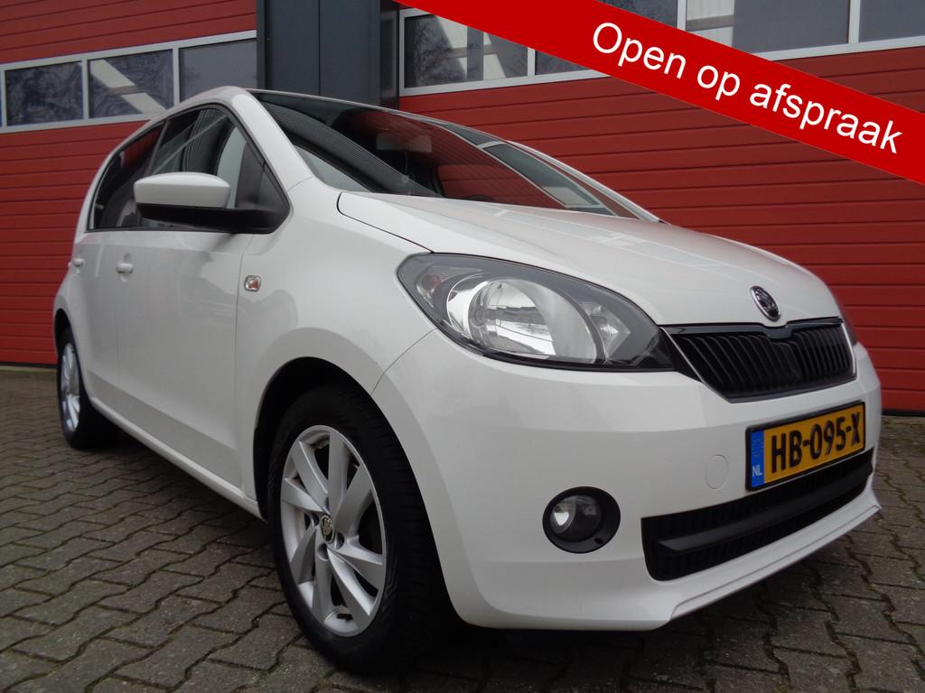 Skoda Citigo 1.0 Greentech Edition Airco Cruise Navi LMV NL-, Voorwielaandrijving, Gebruikt, Euro 6, 840 kg