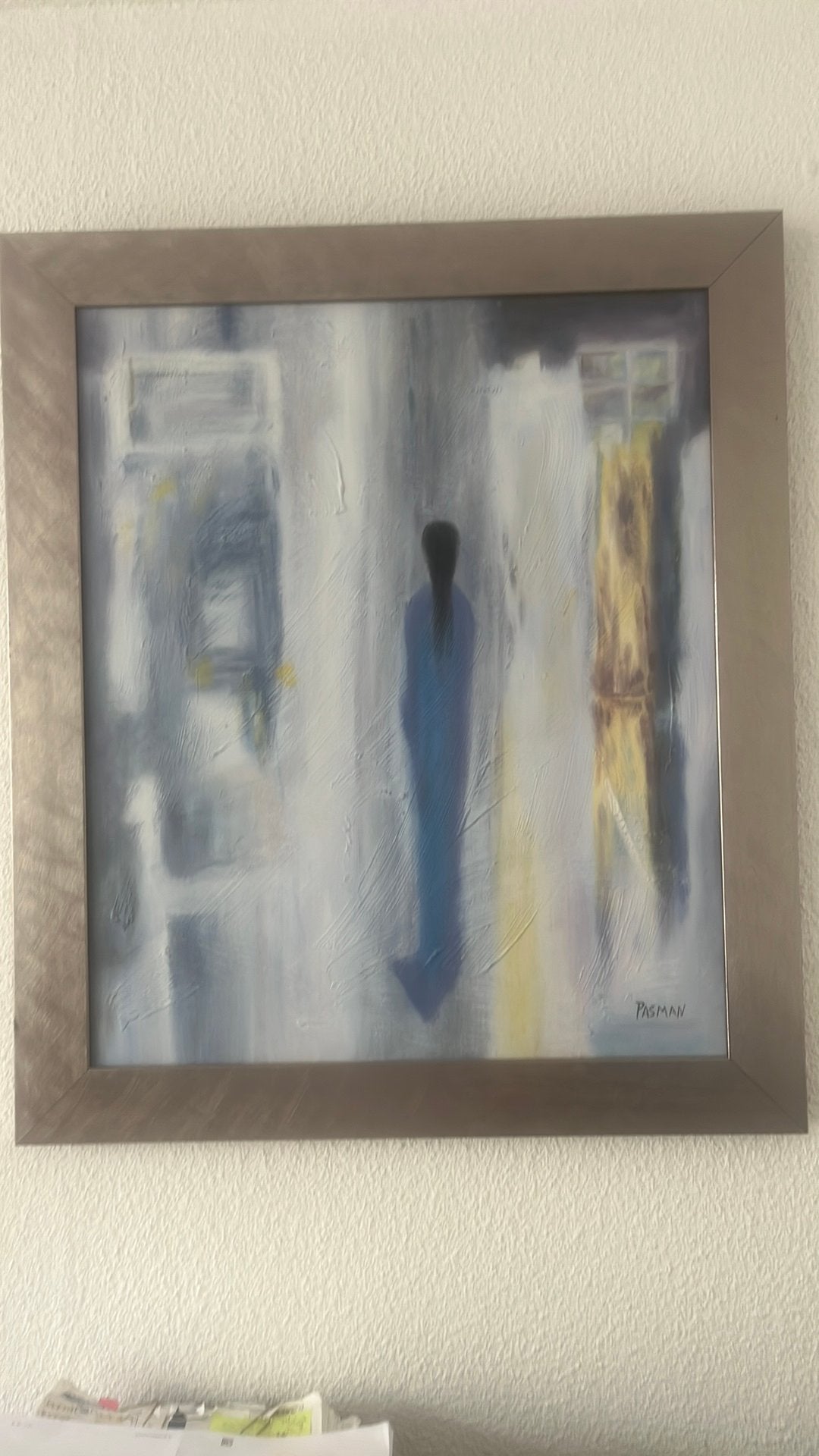 Pasman schilderij  op doek handpainted, Ophalen of Verzenden