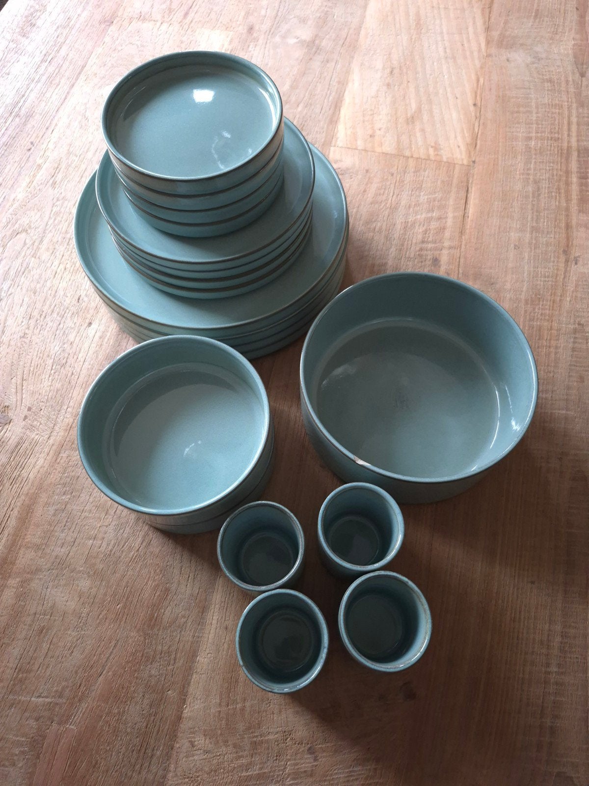 Servies van Loods 5 voor 4 personen, Ophalen, Overige merken, Zo goed als nieuw, Modern