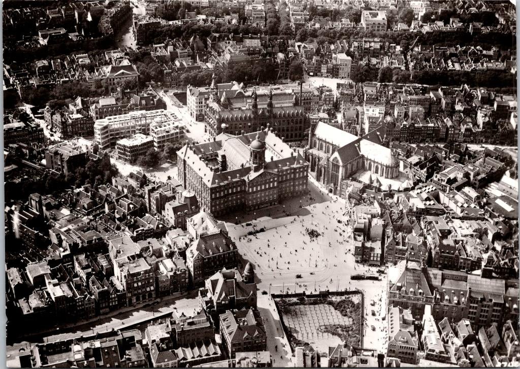 Amsterdam Koninklijk Paleis op de Dam - 6 ansichtkaarten, Verzenden, 1960 tot 1980, Ongelopen, Noord-Holland