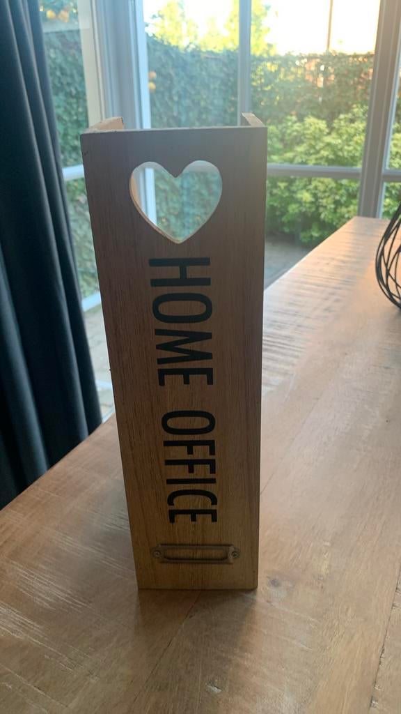 Houten Tijdschriftenhouder, Huis en Inrichting, Woonaccessoires | Krantenbakken en Lectuurbakken, Ophalen of Verzenden, Zo goed als nieuw