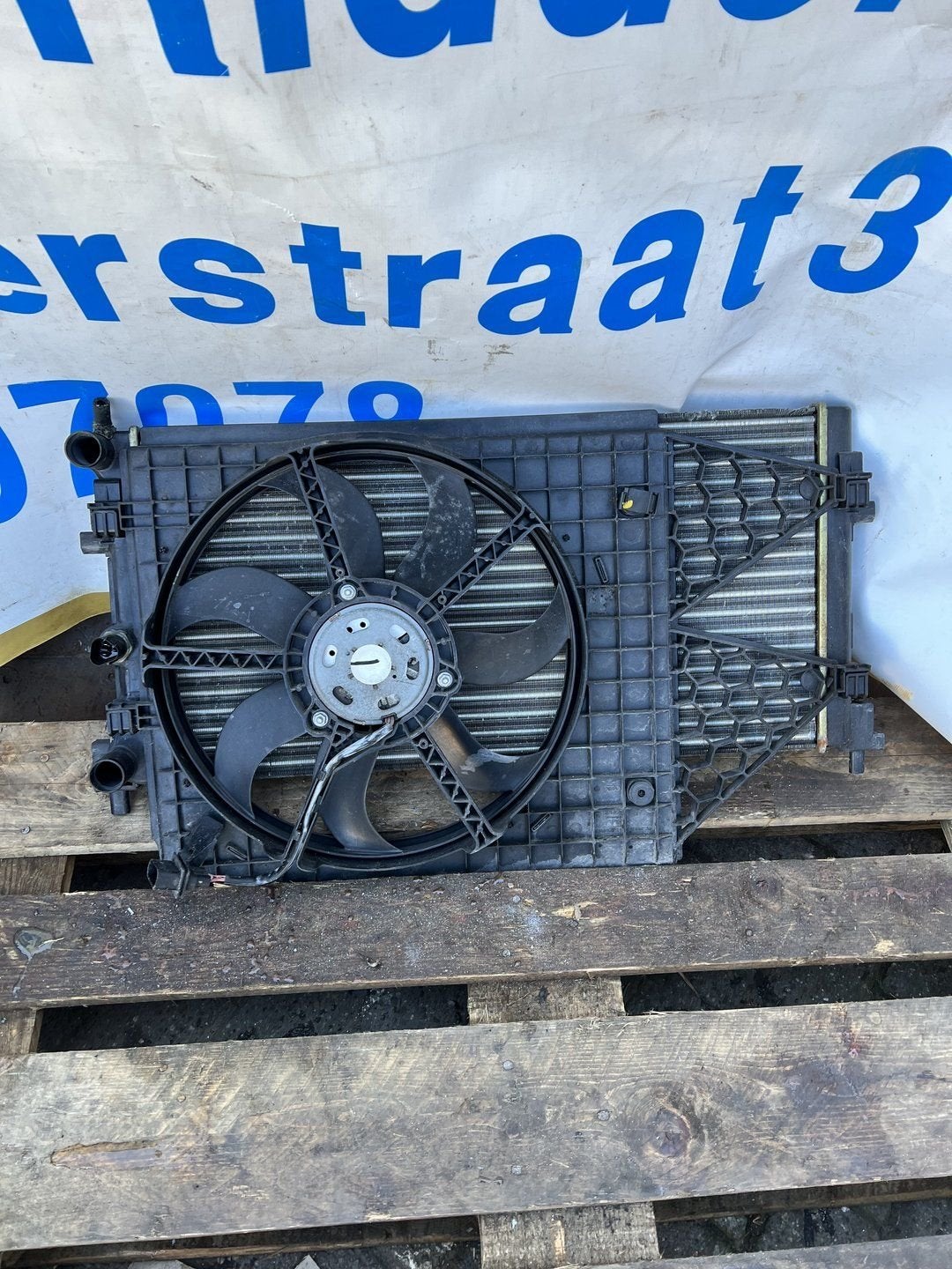 Koelven met motor en radiateur, Auto-onderdelen, Motor en Toebehoren, Gebruikt, -, -, Ophalen of Verzenden