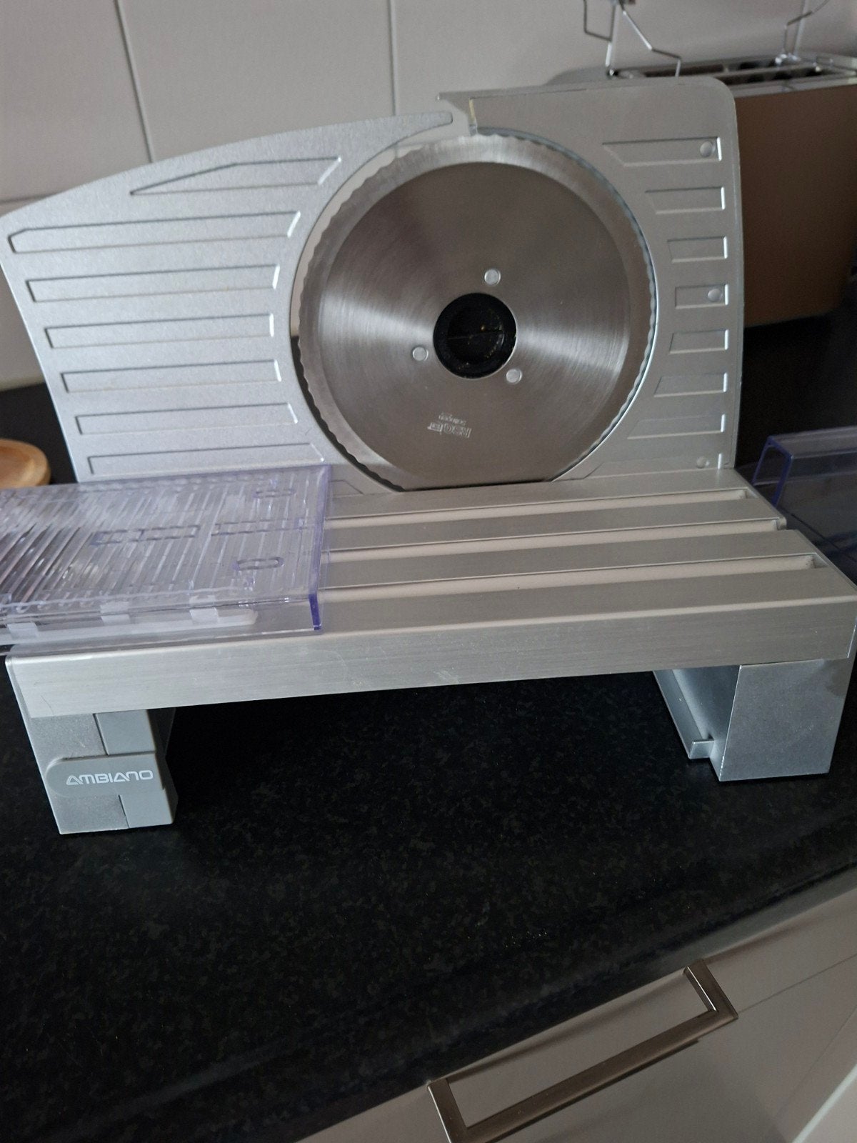 Ambiano Broodsnijmachine/Vleeswarensnijder, Ophalen