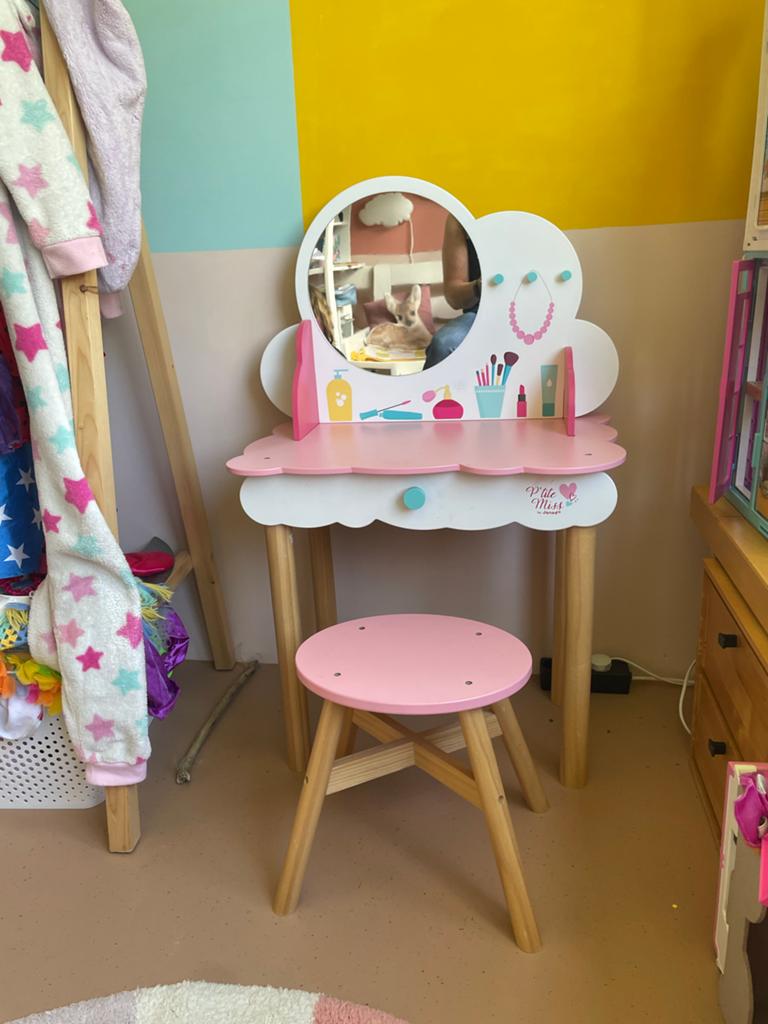 Janod kaptafel voor meisjes, Ophalen, Gebruikt, Meubelstuk of Keukentje