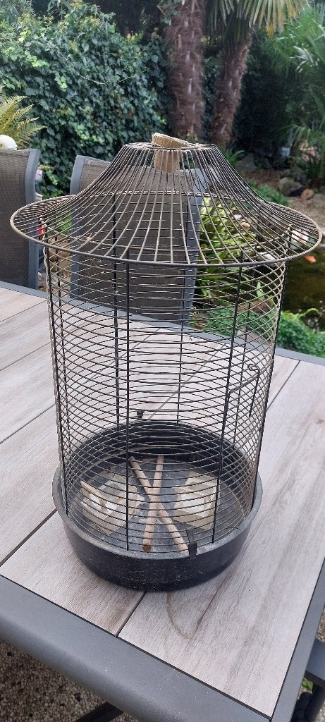 Parkieten kooi, Ophalen, Gebruikt, Metaal, Vogelkooi