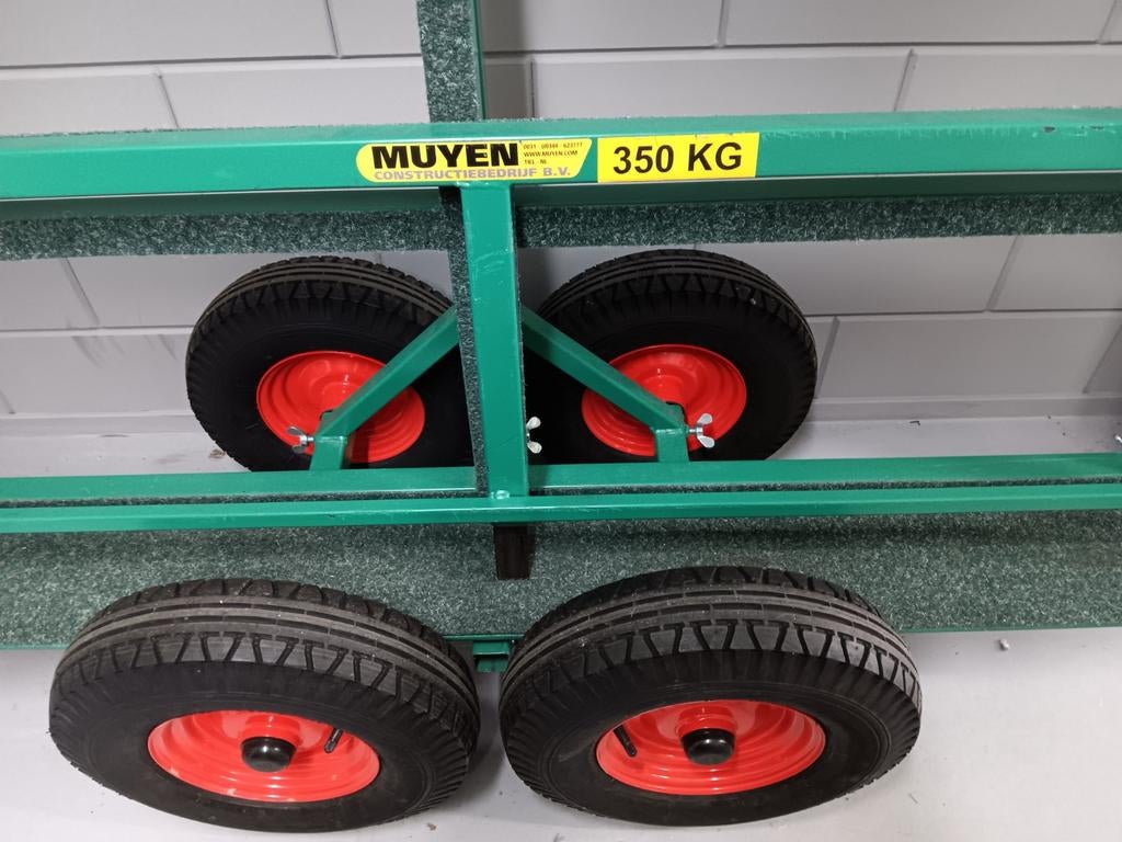 Glaskar etcetera., Doe-het-zelf en Verbouw, Transportwagens, 100 liter of meer, Ophalen of Verzenden, Zo goed als nieuw, Transportkar