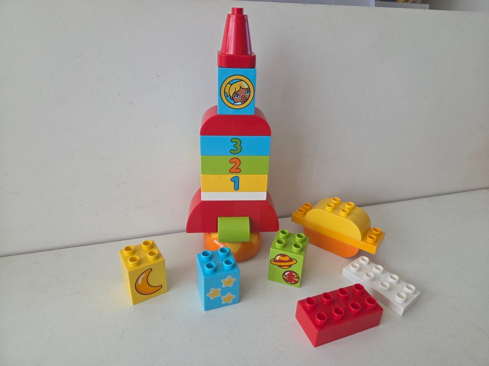 Lego Duplo 10815 - Mijn Eerste Raket - Compleet, Ophalen of Verzenden, Zo goed als nieuw