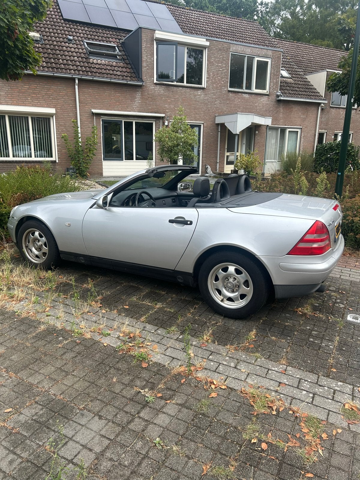 Mercedes-Benz SLK 2.0 Slk200 Roadster AUT 1997 Grijs, Automaat, Zwart, 4 cilinders, Cabriolet