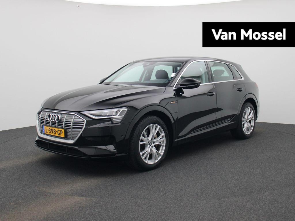 Audi e-tron 55 quattro edition 95 kWh | NAVIGATIE | LUCHTVER, Automaat, Stof, Zwart, 95 kWh