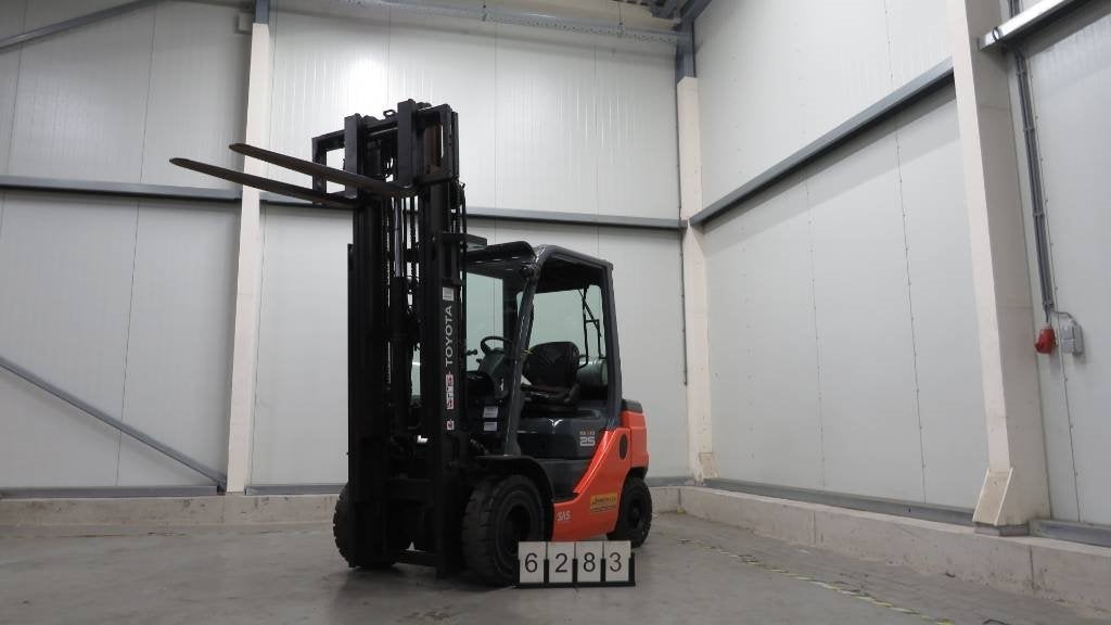 Toyota 02-8FGF25 (bj 2021), 2000 tot 3000 kg, LPG, Heftruck, Toyota
