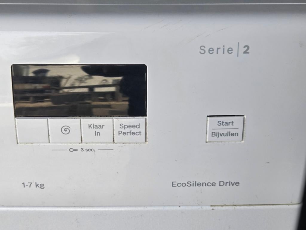 Bosch Serie 2 Wasmachine - 7 kg, 1400 toeren, Witgoed en Apparatuur, Gebruikt, Voorlader, 85 tot 90 cm, 1200 tot 1600 toeren
