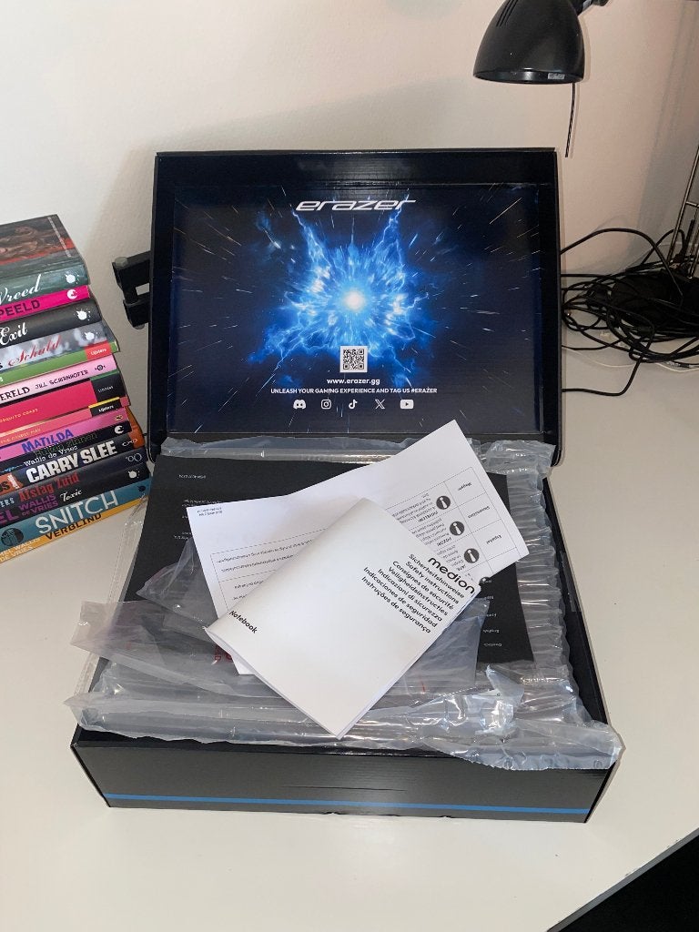 Foto 6 van Erazer Deputy P60 Gaming Laptop – RTX 4070, i7, 1TB SSD
