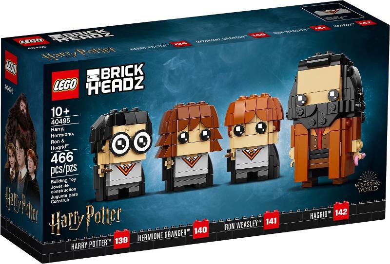 Lego Brickheadz Harry, Hermione, Ron & Hagrid nr 40495, Lego, Lego, BrickHeadz, Lego