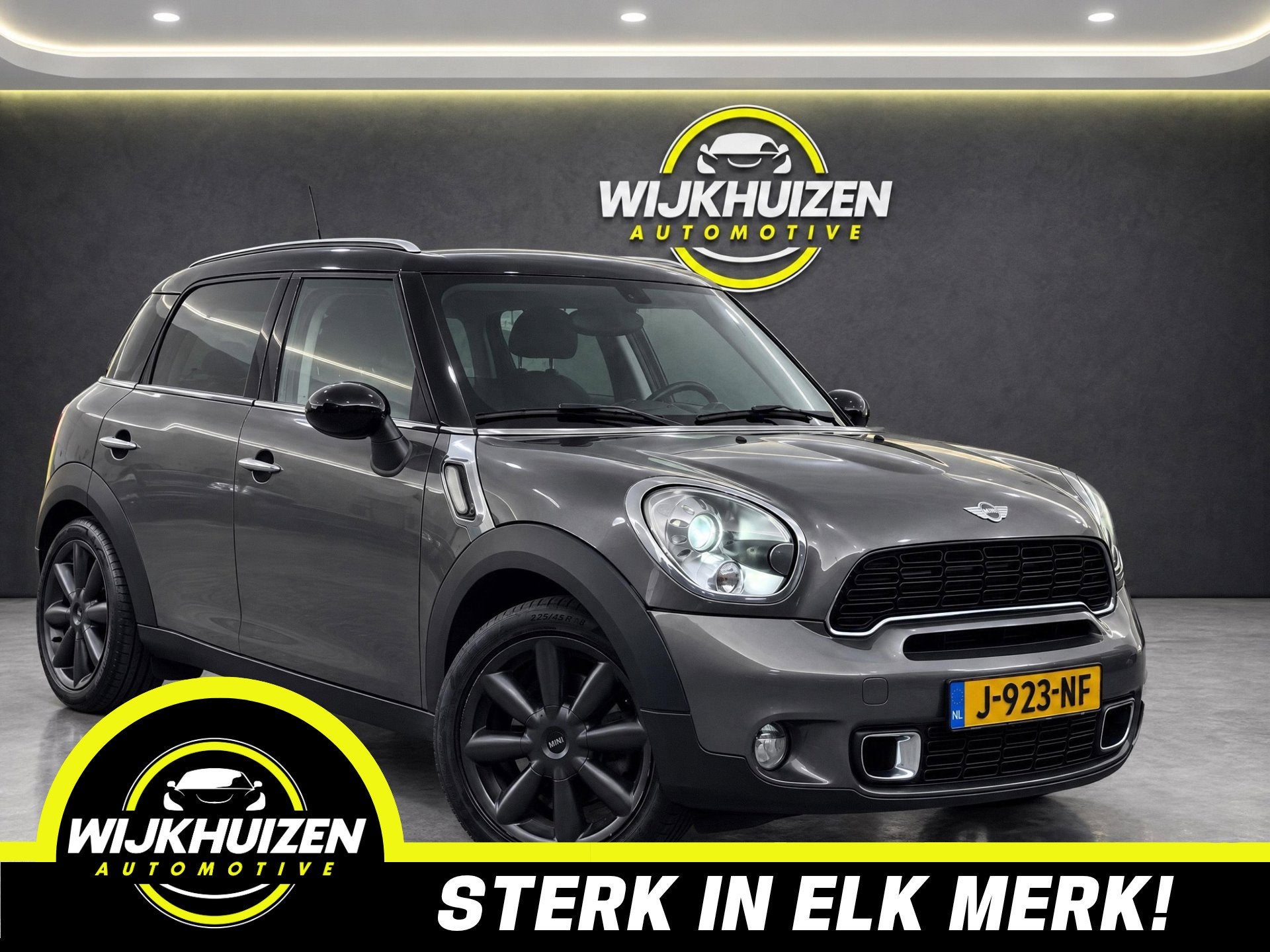 Mini Countryman 1.6 Cooper S ALL4 Chili Automaat met Led ! L, Auto's, 1380 kg, Gebruikt, Zwart, Vierwielaandrijving