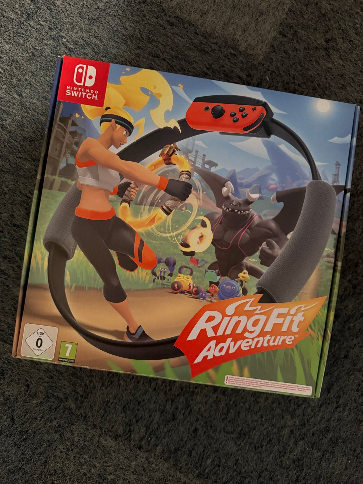 Nintendo Switch Ring Fit Adventure - Zo goed als nieuw, Spelcomputers en Games, Met games, Ophalen of Verzenden, Zo goed als nieuw