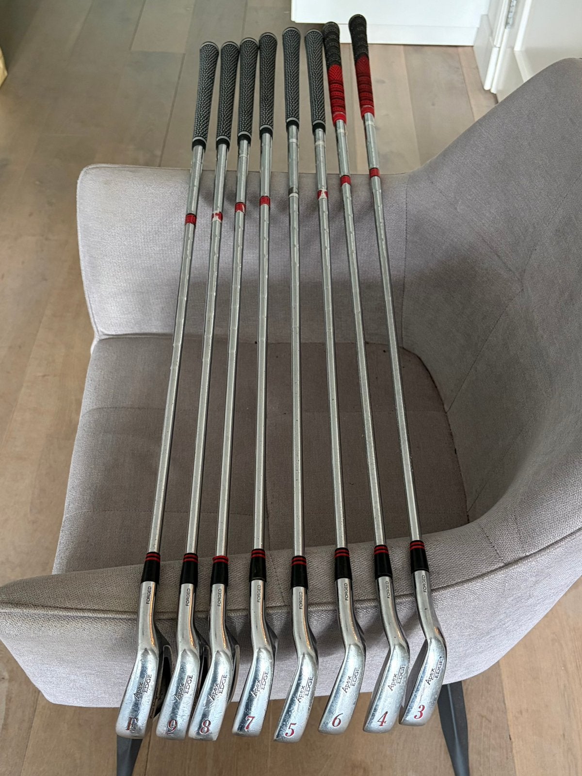 Golfset - 8 x Ben Hogan Apex EDGE ijzers / 4-PW / Staal, Ophalen, Gebruikt, Set