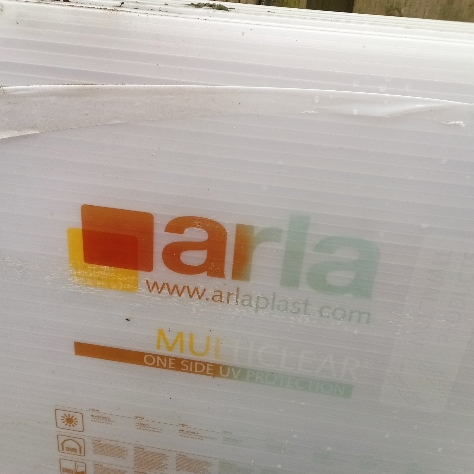 Arlaplast Multiclear Polycarbonaat Platen - ongebruikt, Doe-het-zelf en Verbouw, Ophalen, Nieuw, Overige materialen, 20 tot 50 mm