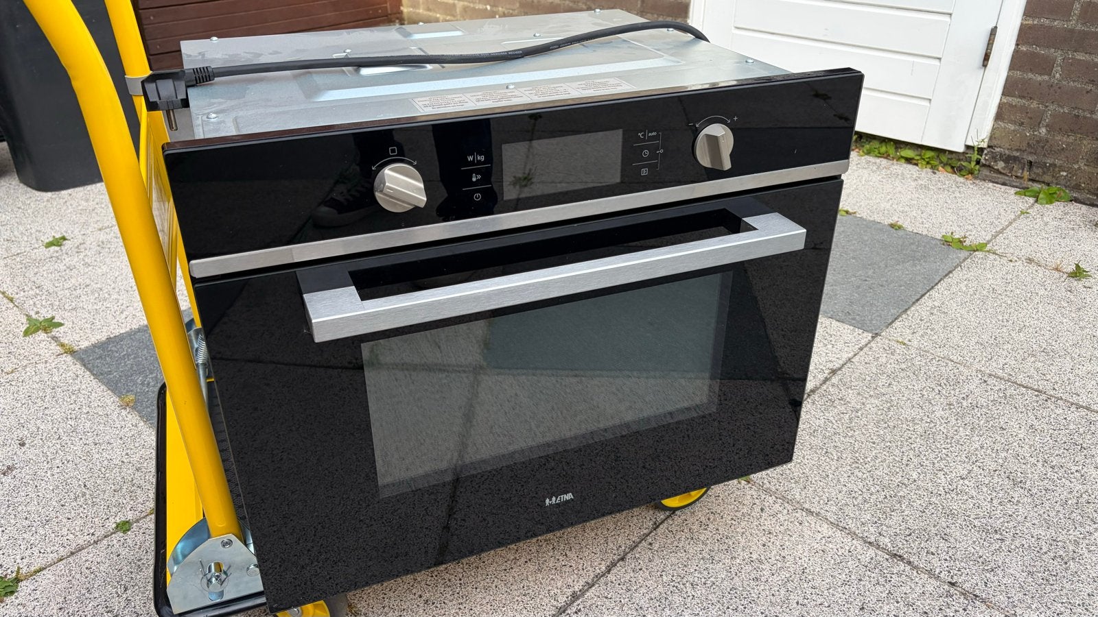 ETNA CM244ZT Combimagnetron - Binnenglas defect, Witgoed en Apparatuur, Combimagnetron, 60 cm of meer, Grill, Ophalen of Verzenden